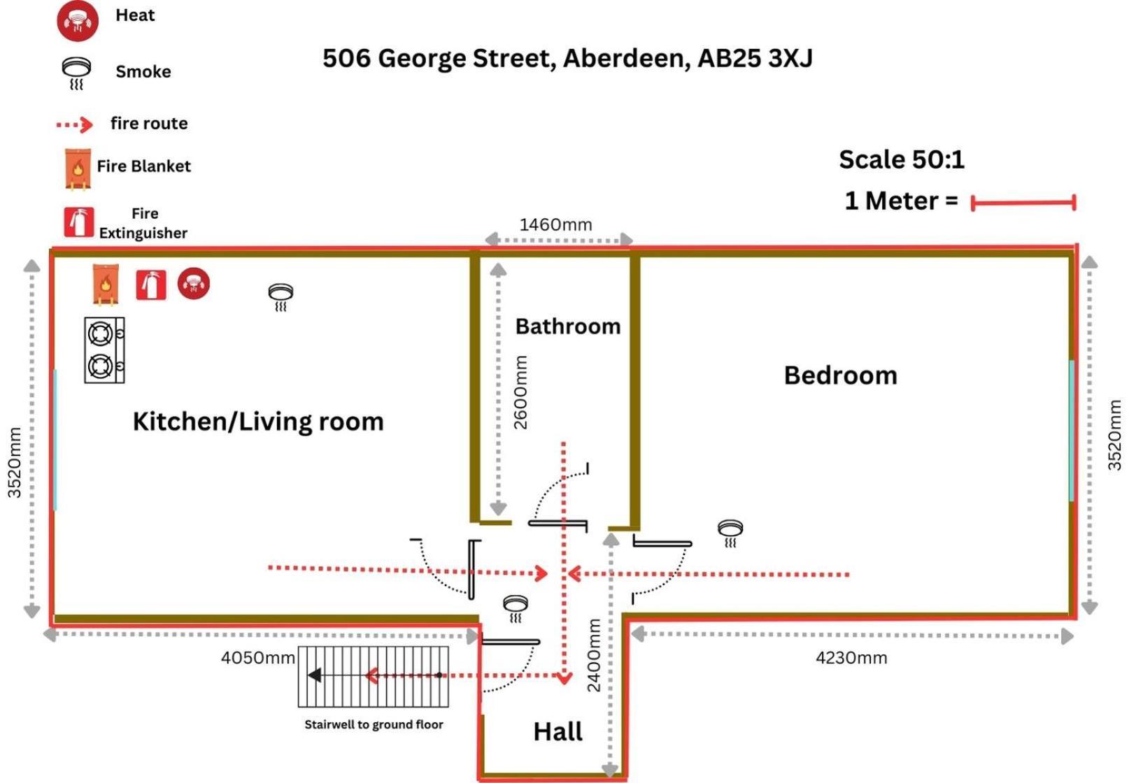 Fraser Apartment Абердин Екстер'єр фото
